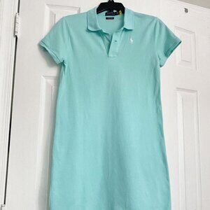 Ralph Lauren Cotton Mesh Polo Dress